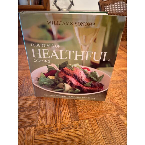 William Sonoma essentials of healthy cooking cookbook - Picture 1 of 3